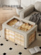 Large Capacity Clothes Storage Box for Home Use, Foldable Fabric Storage Box with Visible Window for Quilts and Wardrobe Organization