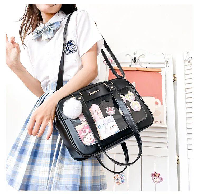 Japanese Kawaii Shoulder Bag For Women кожзаменитель Leather Itabag Tra OTHER / Other 