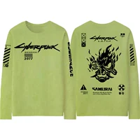 Зеленый лонгслив