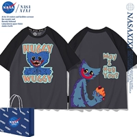 С короткими рукавами черный и серый 1