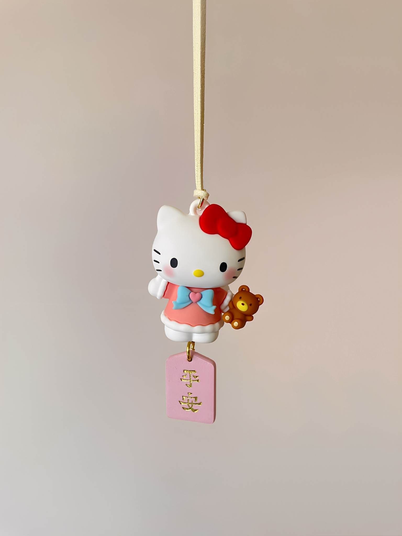 Authentic Hello Kitty Sanrio Car Pendant, Creative Car Decoration Hanging Ornament, Gift for Friends