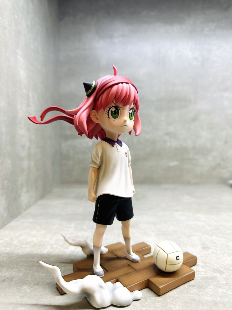 Spy Playhouse Summer Football Aniya Creative Goalkeeper Trendy Toy Figure Dodgeball Aniya Desk Ornament