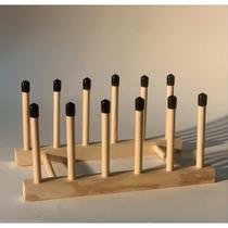 LP vinyl record display storage rack cleaning and drying rack gramophone cleaning accessories LP 5 grid B