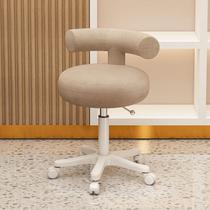Beauty stool beauty salon special rotating lifting pulley hairdressing chair barber shop home manicure round stool