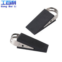 Gongbaili door blocker top door plug card door top blocker wedge door blocker door blocking anti-collision removable rubber belt handle