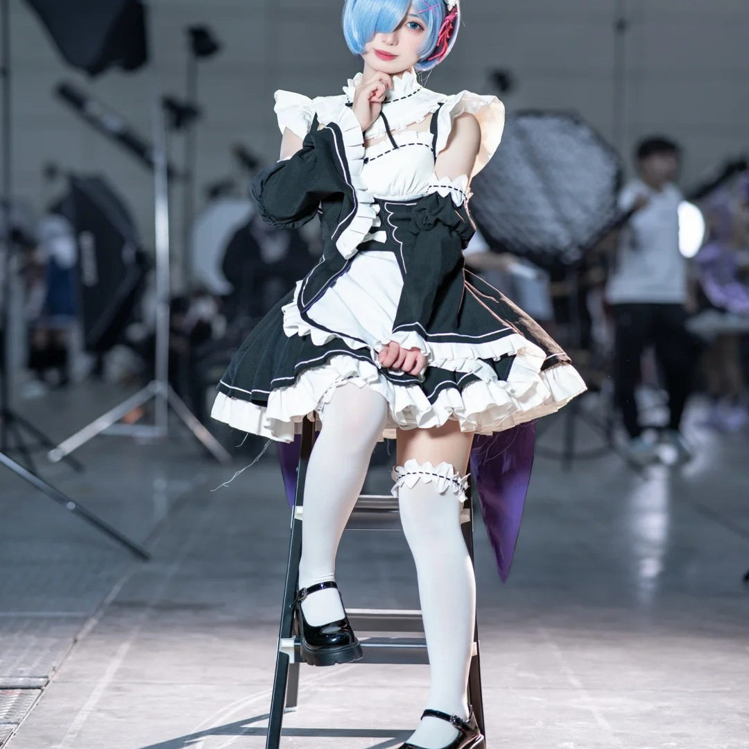蕾姆cos服女仆装,从零开始的异世界生活cosplay_Cosplay女装_淘宝游戏网