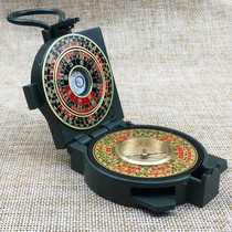 hfG Xunlong compass feng shui plate professional high-precision new compass portable mini Bagua pure copper small