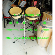 Brand new Shuanghong bongo drum with m stand 7 inch 9 inch tambourine