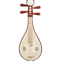 Liuqin instrument African rosewood wood color copper fine-tuned rosewood Liuqin 8472-2