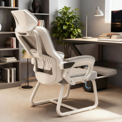 Computer Chair Ergonomic Office Lunch Break Seat Reclining Backrest Seat Sedentary Not Tired Bow-shaped Dual-purpose E-sports Chair