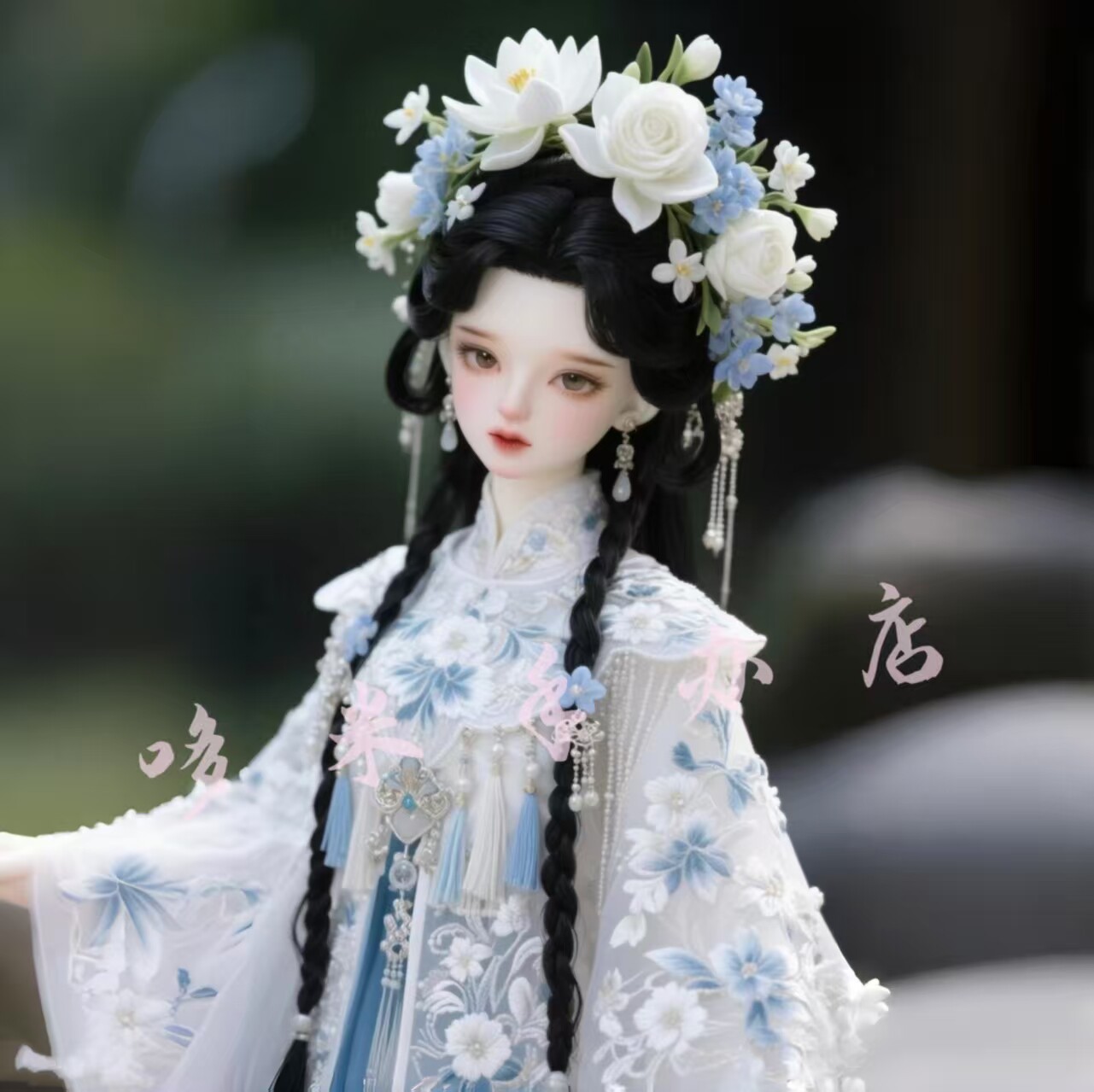 Изысканная кукла, дорогая кукла bjd, подвижные суставы, макияж, маленькие украшения для рабочего стола Bobby Bawa, коробка для переодевания вслепую
