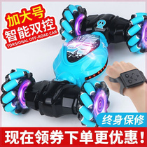 Gesture off-road vehicle stunts twist induction deformation remote control car high speed four-wheel drive climbing boy car toy gift