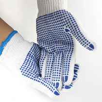 Biobet plastic beads anti-slip belt rubber cotton thread labor protection gloves thickened wear-resistant breathable work site