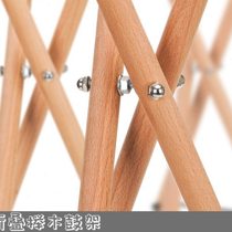 Drum stand ethereal drum stand solid wood drum stand color empty drum stand professional playing drum stand hand disc drum stand wooden stand foldable