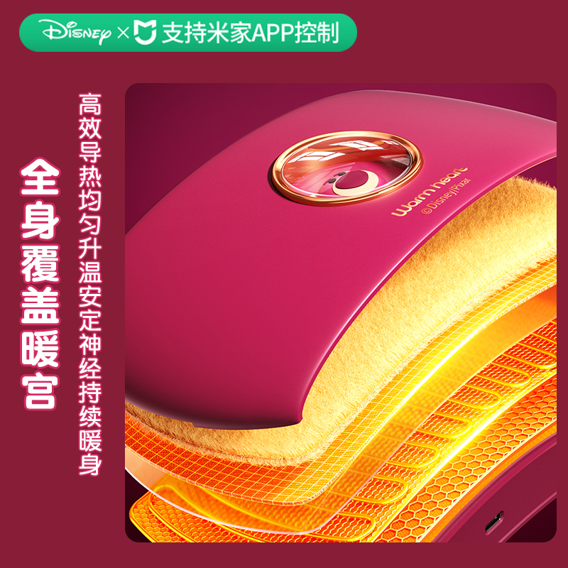 Jiweikang Warming Belt with Massage for Menstrual Period, Women's Belly Warmer, Heating, Birthday Gift, Menstrual Pain Relief Device