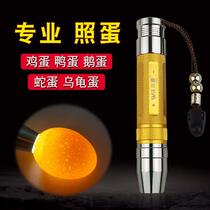 Egg lighter LED flashlight type strong light cold light fully automatic egg light lamp for checking small eggs and turtle hatching