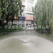 Stainless steel fountain aerator with central water column for morning glory floating water fountain aeration equipment river aerator