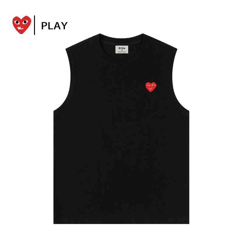 Play Official Vest for Men and Women Couples 2026 Summer Thin Sleeveless Vest Loose Sports Pure Cotton Undershirt Play Official Vest for Men and Women Couples 2026 Summer Thin Sleeveless Vest Loose Sports Pure Cotton Undershirt