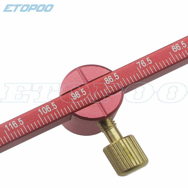HUOTO Woodworking Scribble Round Ruler Line Drawing Machine 360-degree Whole Round Line Drawing Arc Woodworking Tools