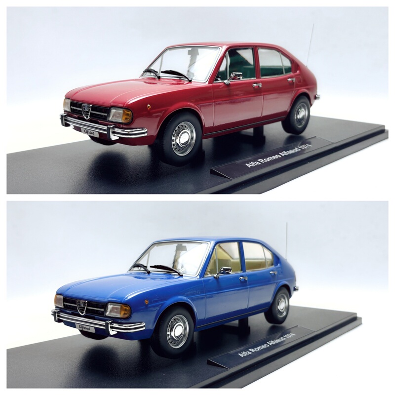 Kk Scale 1/18 Alfa Romeo Alfasud 1974 Alloy Car Model