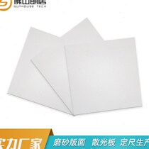 PC diffuser plate Transparent PC light diffuser plate with light transmittance of 60-88% LED light round diffuser light LED panel