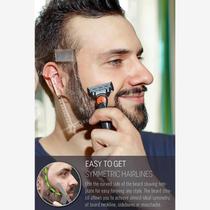Sideburn tool contour trimming care beard styling comb mold tool beard mens beard frame artifact