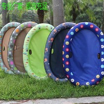 Cross-border large and small dog floats inflatable pet floats cloth covers pet supplies two packs