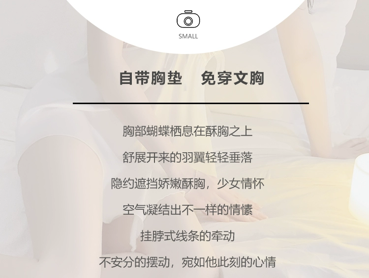 đồ ngủ sesy Bộ Đồ Ngủ Gợi Cảm Quần Lót Nữ Có Miếng Đệm Mút Tập Hợp Năm 2023 Băng Mới Nơ Nguyên Chất Desire Suspender Váy Ngủ Cặp Đôi đồ ngủ cosplay nữ sinh kèm tất đồ ngủ nữ cosplay