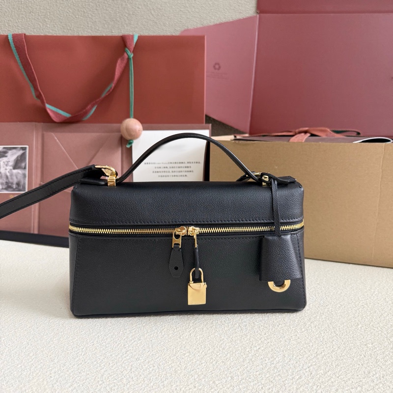 L23 Original Leather L27 Lunch Box Bag L33 Cowhide Extra Clutch Bag Crossbody Lp High-End Clutch Genuine Leather L29