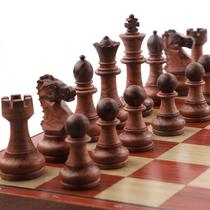 UB wood plastic chess magnetic pawn portable folding board size competition training for UB