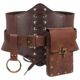 Steampunk Waist Bag, Waist Belt, Medieval Belt, Potion Pouch, Renaissance Cosplay Costume