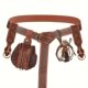 Medieval Viking Belt Pouch, Potion Bottle, Faux Leather Belt Bag, Skirt, in Stock, Renaissance Belt