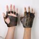 European medieval retro knight wristband, armband, retro waist bag, gloves, COS stage costume props