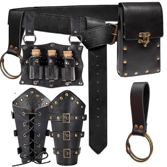 Steampunk Mobile Phone Bag, Coin Purse, Medieval Bag, Belt, Renaissance Cosplay Costume