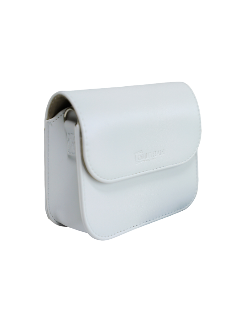 Mutrain Digital Camera Bag Is Suitable for M10 T10 Universal Cross-Body Shoulder Bag Storage Bag, Simple Pure White