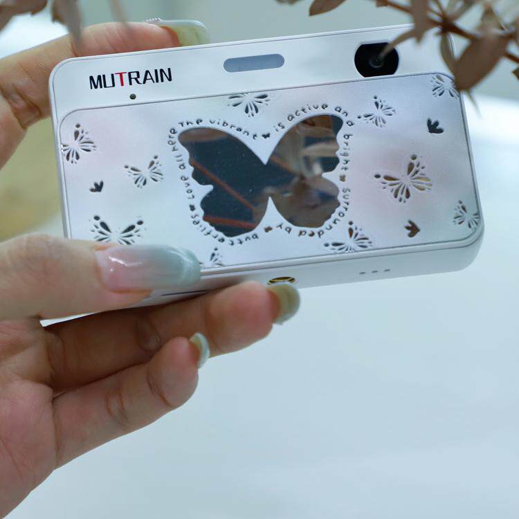 Mutrain Digital Camera X10 Student Party Ccd High-Definition Vlog Travel Compact Camera Campus Cartoon Girl