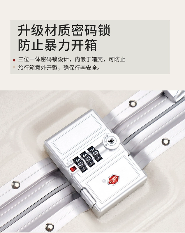 vali samsonite vải Vali đa năng dành cho nữ, khung nhôm, hộp đựng xe đẩy học sinh mới, vali mật khẩu chắc chắn bền bỉ cho nam, vali lên máy bay vali keo du lich cao cap vali samsonite