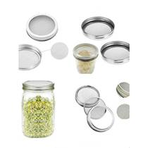 70mm germination cap 86mm diameter cap 304 stainless steel germination cap filter Mason jar filter