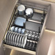 Swiss Joico Kitchen Dish Storage Rack, Dish Drawer Divider, Built-In Dish Rack, Cabinet Storage Rack