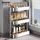 Swiss Joico Stainless Steel Kitchen Seasoning Storage Rack Countertop Multi-Functional Narrow Seasoning Bottle Storage Rack