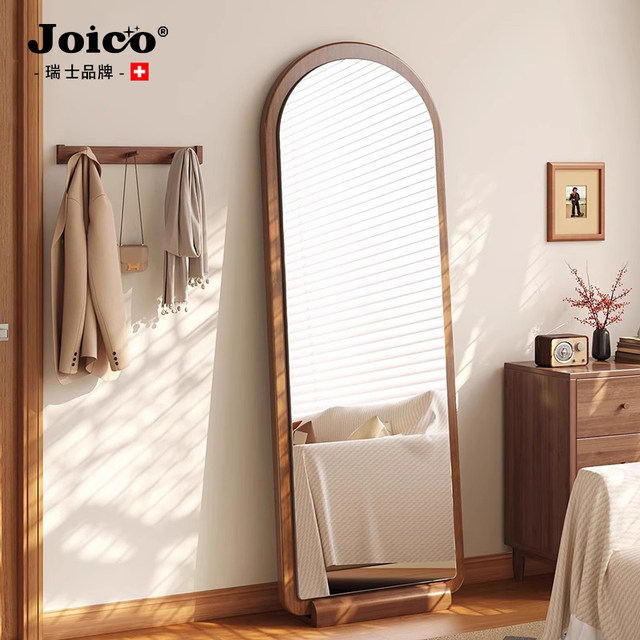 Swiss Joico Household Full-Length Mirror, Ins-Style Dressing Mirror, Bedroom Floor Mirror, High-End Luxury Fitting Mirror, Minimalist Design
