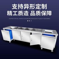 New stainless steel waste collection platform hotel restaurant canteen kitchen waste swill recycling truck collection waste manufacturer