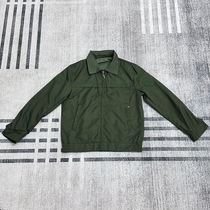 Custom Work Suit Mens Wear Long Sleeves Blouse Blouse Green Hide Cyan Tooling Jacket Jacket Free of ironing jacket zip