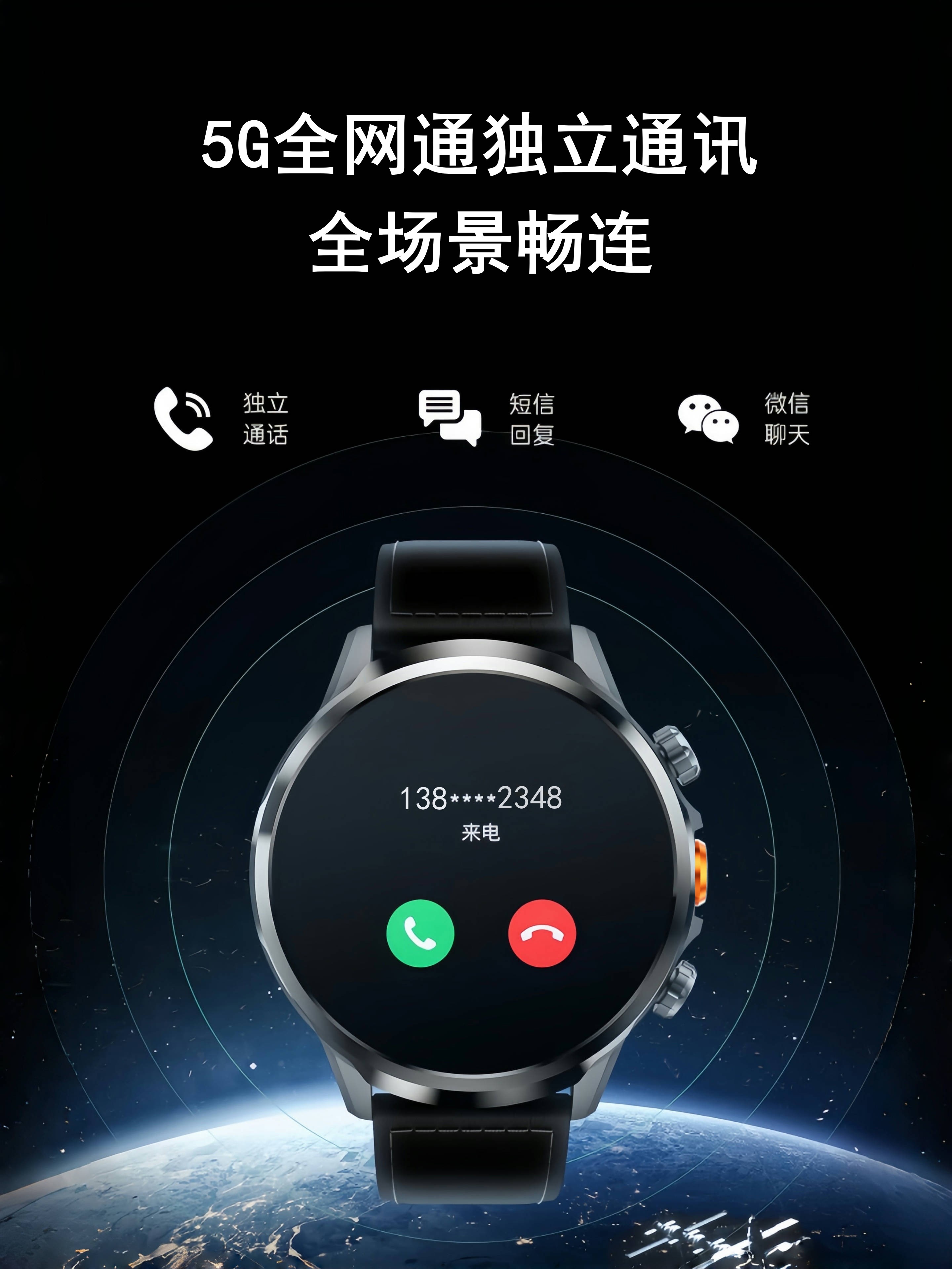 [Sim Card Insertable] Huaqiangbei Watch 4g Phone Positioning Smartwatch for Adults, Middle and High School Students Gth18