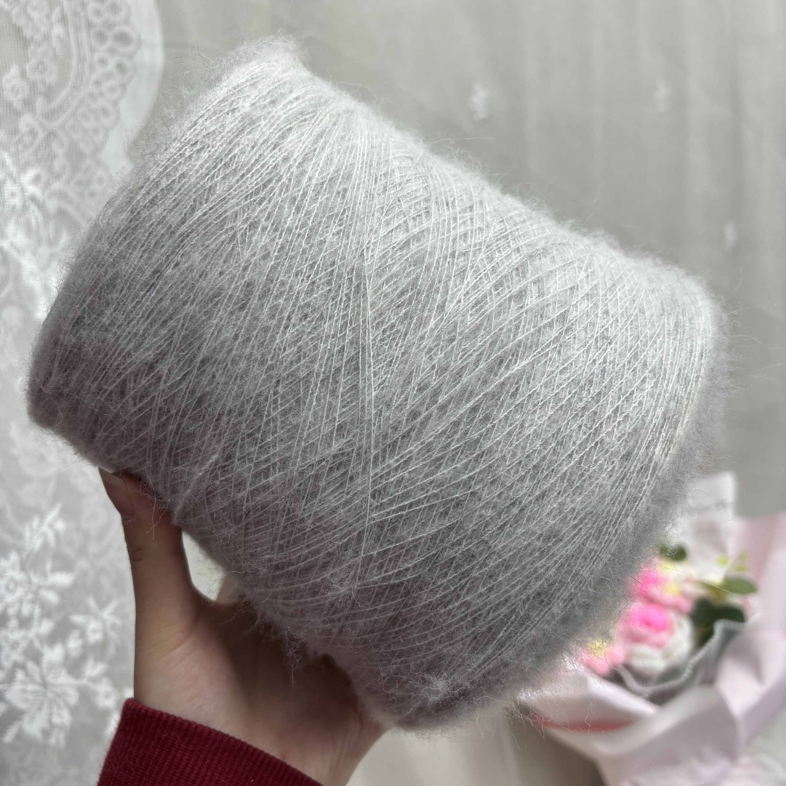 [Ecafil Brand] Super Kid Mohair South African Young Mohair, Soft, Delicate and Rich in Color