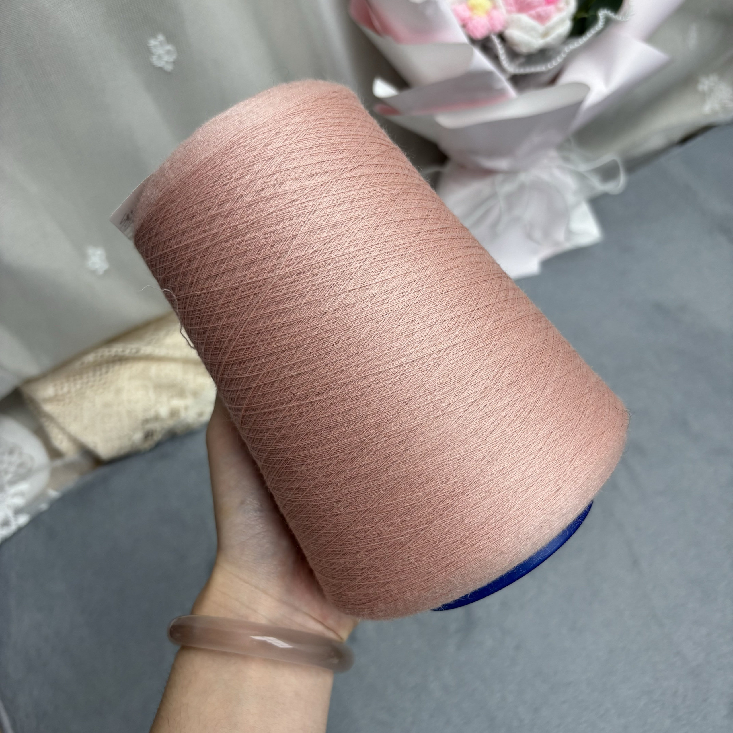 Prlnce Prince Wool Italian Top Luxury Brand Botto/15.5Mic Diamond Grade Cashmere Type Merino