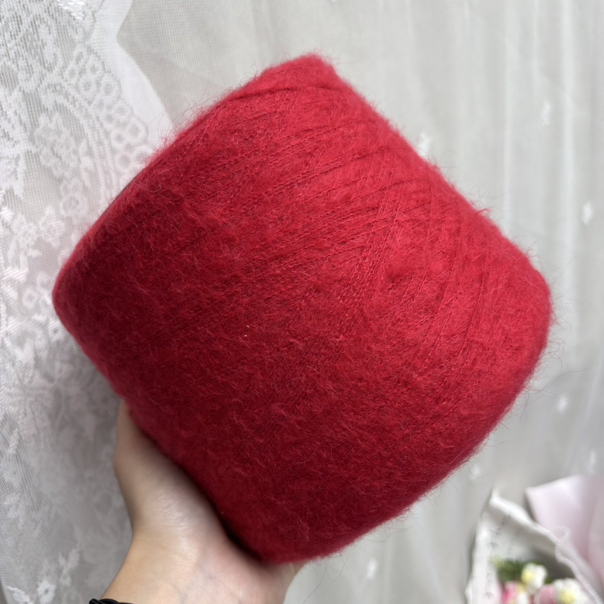 Italian Ecafil Mohair/Raw Material: South African Imported Mohair/50% Pure Young Mohair/Ultra Soft and Warm