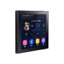 Customized Z4 intelligent background music host 86 type control panel ceiling ceiling speaker audio host inquiry