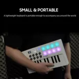 M-Va ve Midi 25-ключ-контроллер клавиатура Piano Portable USB KE