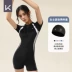 Giữ áo tắm nữ 2023 mới phong cách nóng bỏng bảo thủ áo tắm một mảnh chuyên nghiệp bể bơi áo tắm ôm dáng đặc biệt áo tắm nữ đồ bơi nữ 1 mảnh váy 